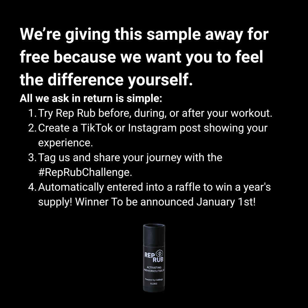 Rep Rub Free Sample (.15oz)